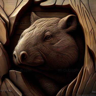 3D model st Wombat (STL)